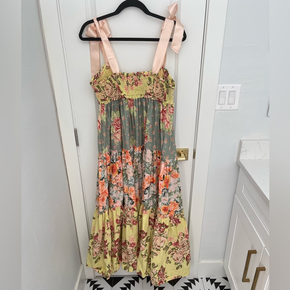 Free people bluebell, floral maxi dress - Picture 5 of 6
